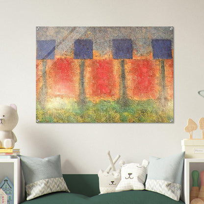 Dusklight - 1980 - Jimmy Ernst Acrylic Print - 70x100 cm / 28x40″ inches | Jimmy Ernst Wall Art | Jimmy Ernst Prints
