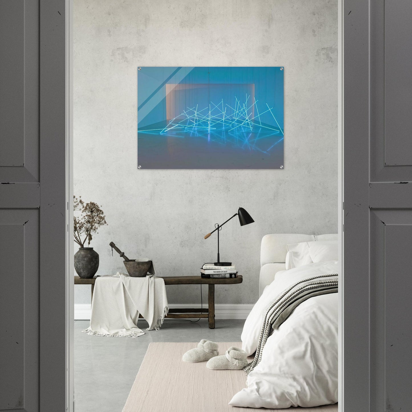 Avalanche - 1996 - Francois Morellet Acrylic Print - 70x100 cm / 28x40″ inches