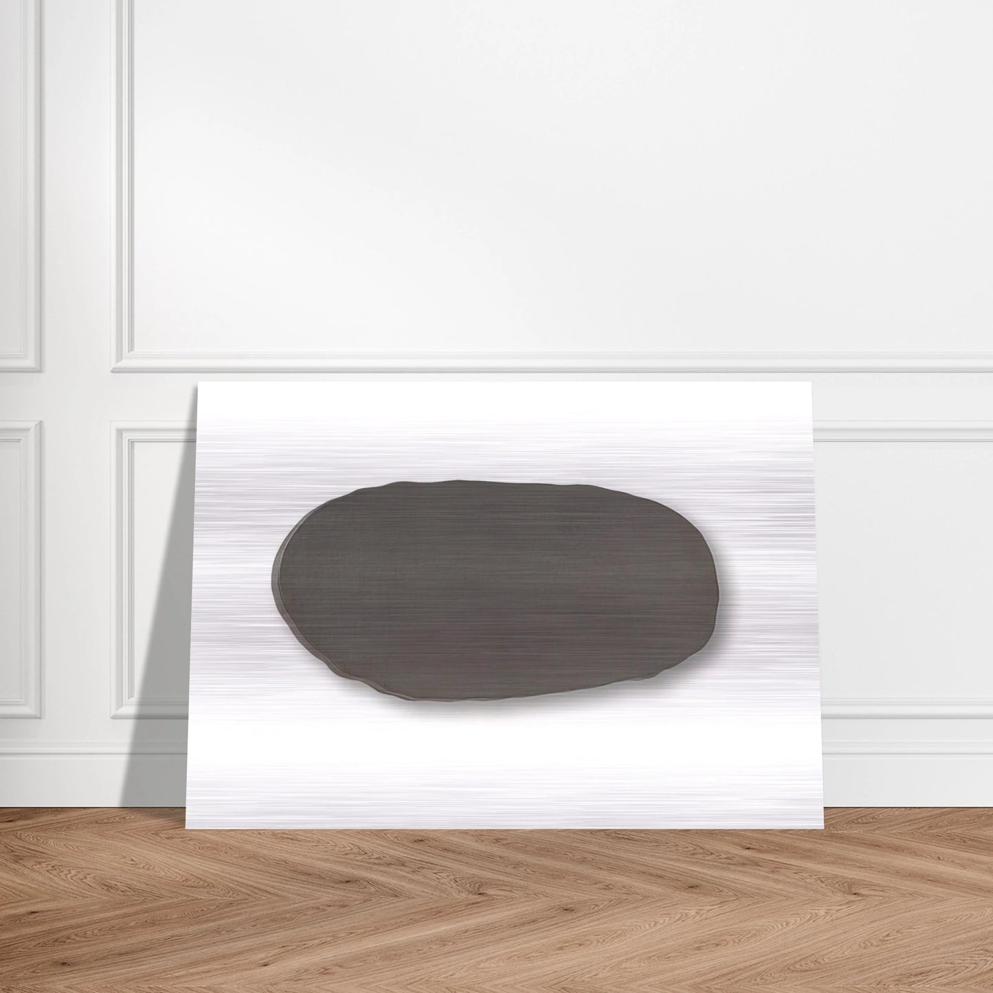 GRAUE SCHEIBE 1970 - BLINKY PALERMO Brushed Aluminum Print - 70x100 cm / 28x40 inches | BLINKY PALERMO Aluminum Print | BLINKY PALERMO Prints