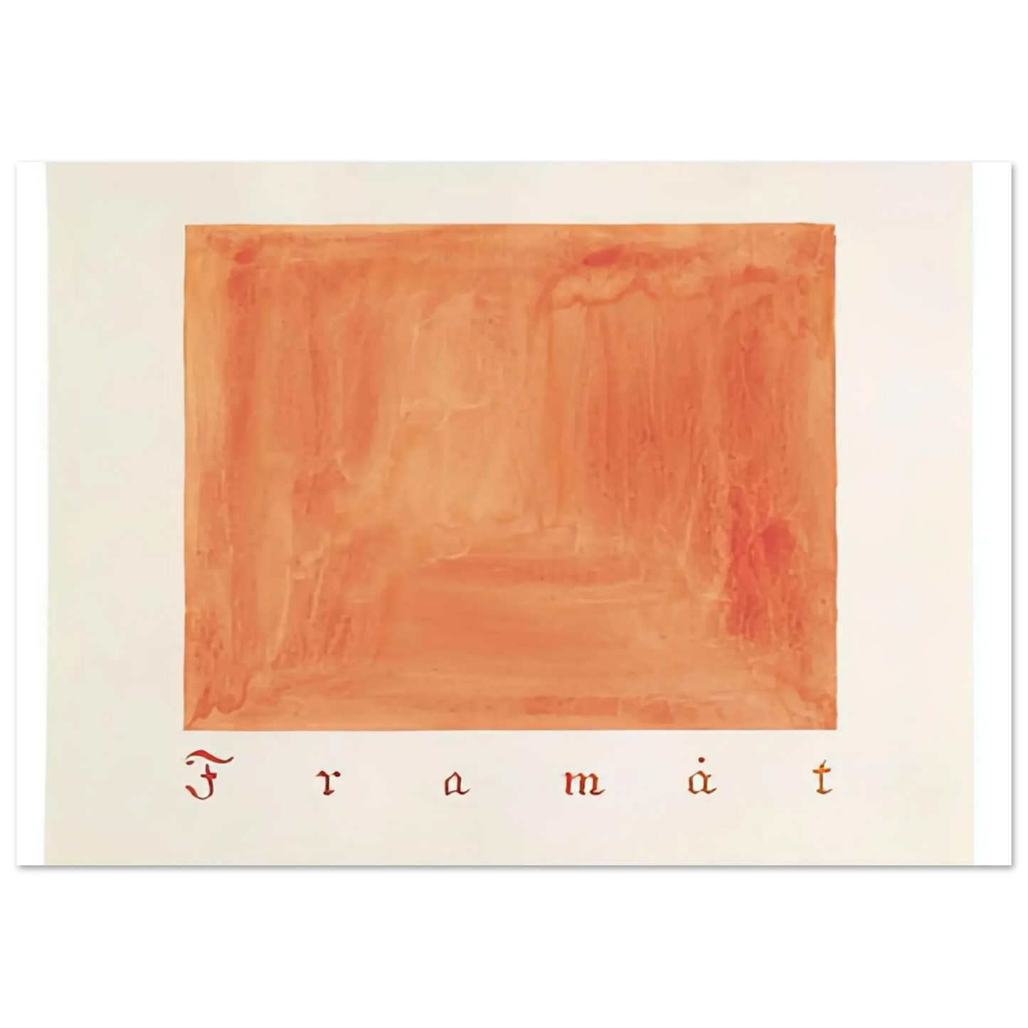 Hilma af Klint - FORWARDS PARCIFAL SERIES GROUP 2 SECTION 4 THE CONVOLUTE OF THE PHYSICAL PLANE 1916 Wall art - 15x20 cm / 6x8 Inches - Premium Wooden Framed Poster With Fine Art Paper - White frame