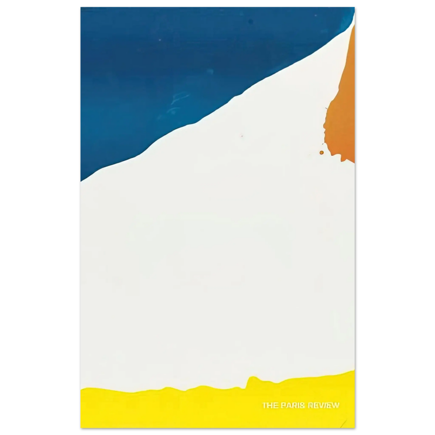 Helen Frankenthaler - Paris Review - 1966 Wall art - 27x35 cm / 11x14 Inches - Fine Art Poster - -