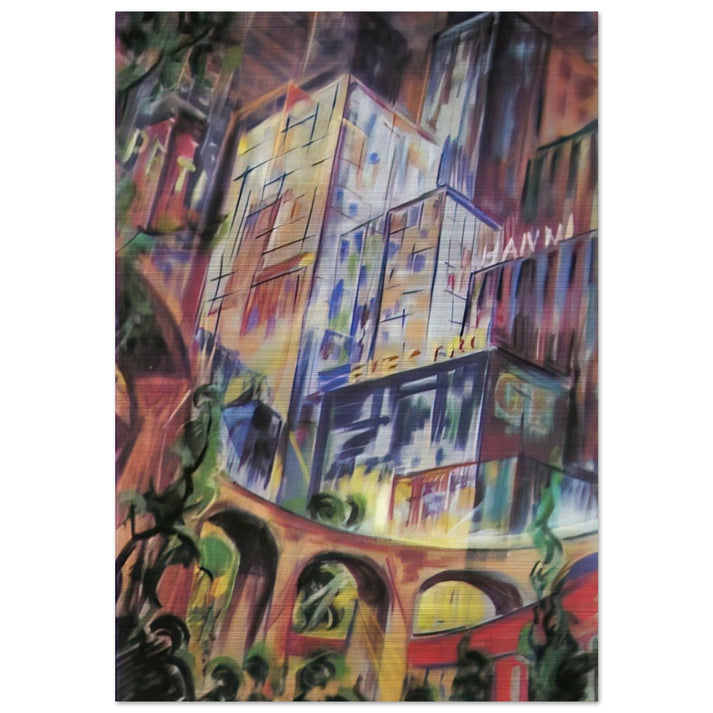 Untitled - Expressionism - Konrad Zuse Brushed Aluminum Print - 70x100 cm / 28x40 inches | Konrad Zuse Aluminum Print | Konrad Zuse Prints