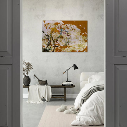 ARABS - Salvador Dali Brushed Aluminum Print - 70x100 cm / 28x40 inches | Salvador Dali Aluminum Print | Salvador Dali Prints