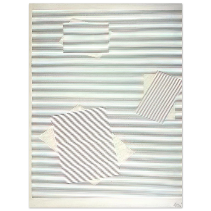 Lygia Pape - Graphics - 1957  75x100 cm / 30x40inches Fine Art Poster