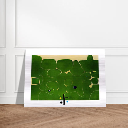 Il Labirinto della Psiche - 1986 - Victor Pasmore Brushed Aluminum Print - 70x100 cm / 28x40 inches | Victor Pasmore Aluminum Print | Victor Pasmore Prints