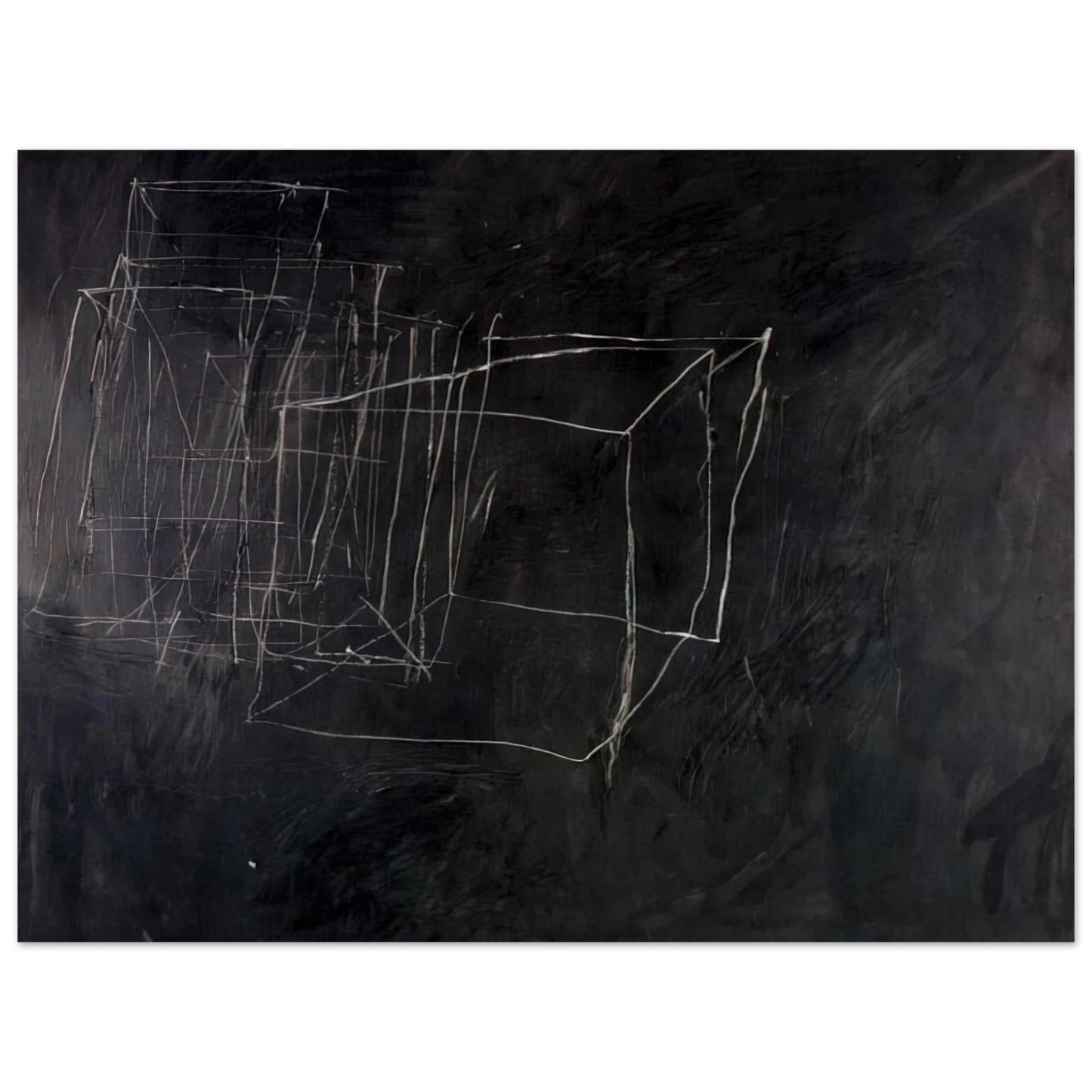 Cy Twombly - Night Watch  75x100 cm / 30x40inches Fine Art Poster
