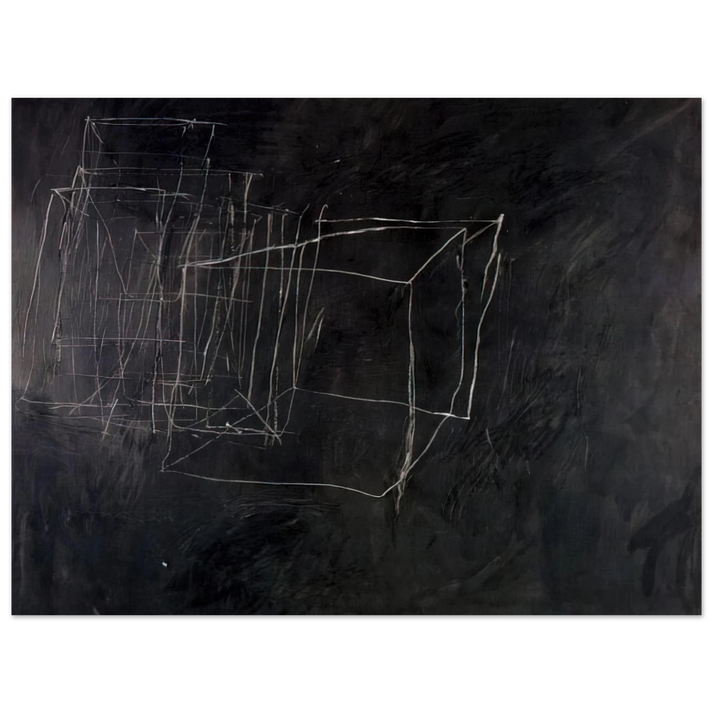 Cy Twombly - Night Watch  75x100 cm / 30x40inches Fine Art Poster