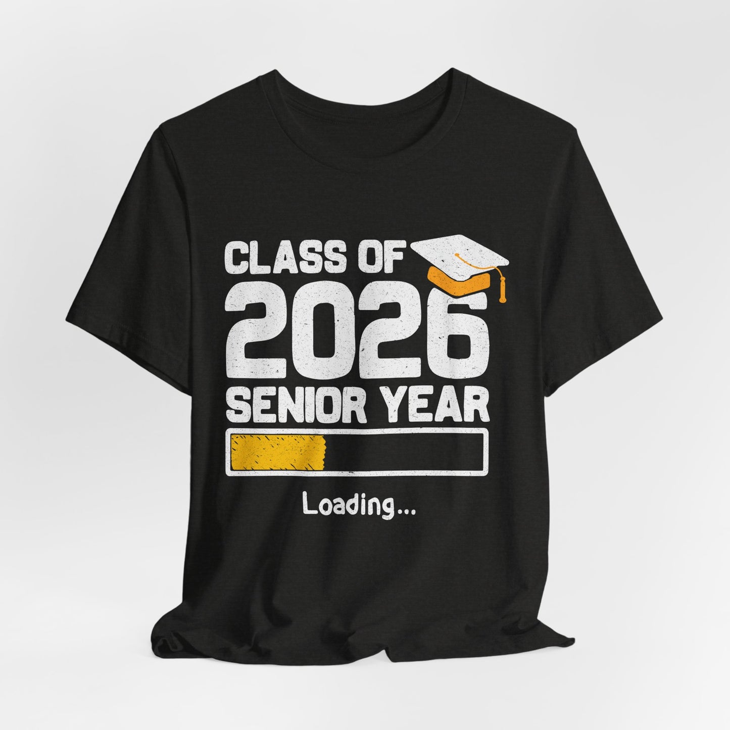Camiseta de último año de la clase de 2026, camiseta de graduación, regalo de graduación unisex, ropa para estudiantes de último año de secundaria, camiseta con destino a la universidad