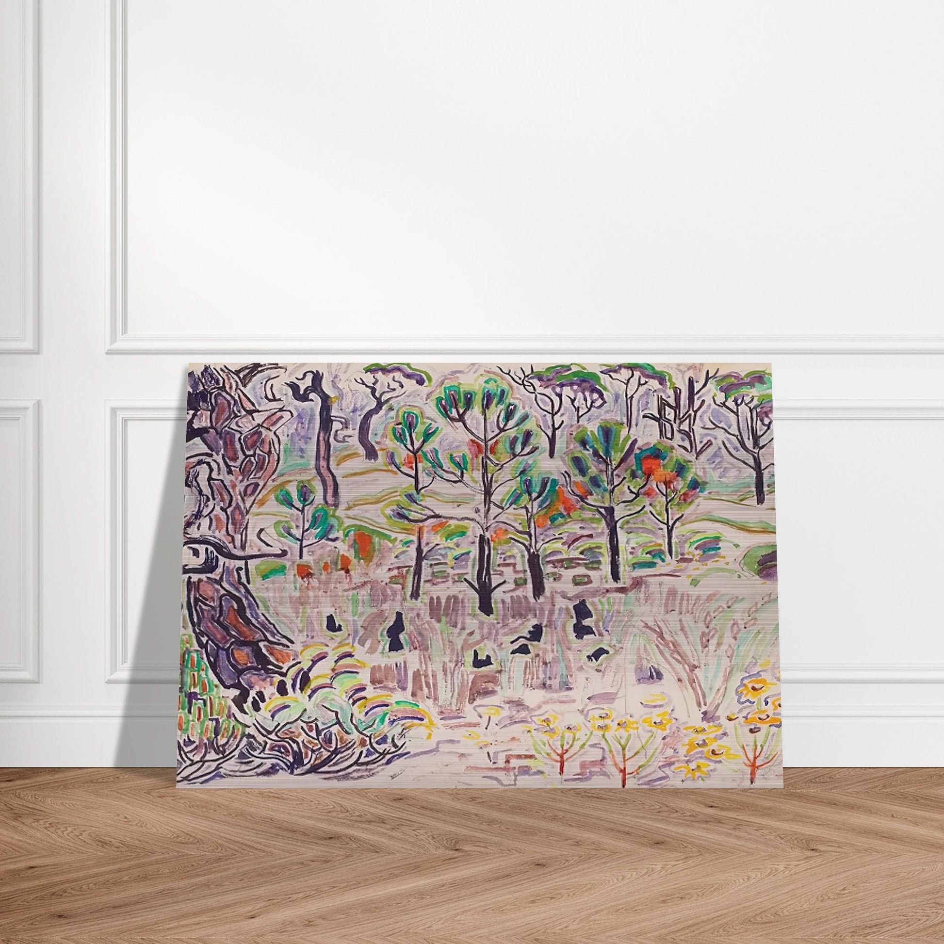 Walter Anderson - Walter Anderson Brushed Aluminum Print - 70x100 cm / 28x40 inches | Walter Anderson Aluminum Print | Walter Anderson Prints