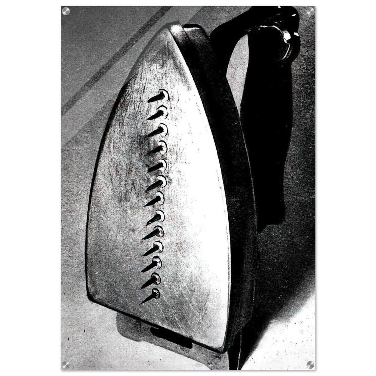 THE GIFT 1921 - Man Ray Acrylic Print - 70x100 cm / 28x40″ inches | Man Ray Wall Art | Man Ray Prints