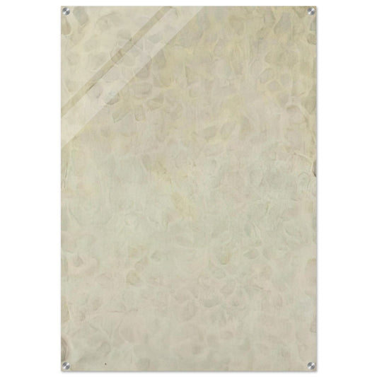 White - Sam Francis Acrylic Print - 70x100 cm / 28x40″ inches