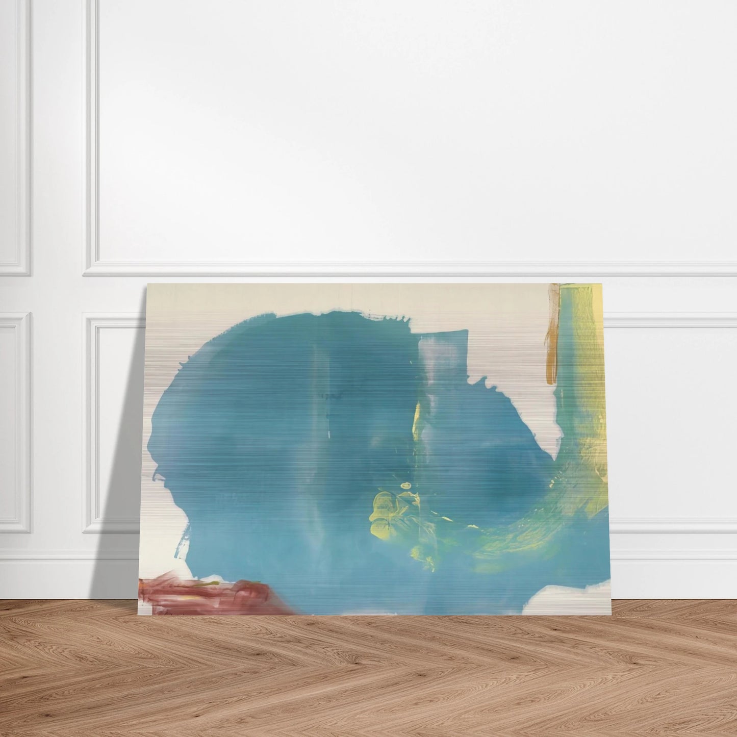 Where Necessary - 1977 - Helen Frankenthaler Brushed Aluminum Print - 70x100 cm / 28x40 inches | Helen Frankenthaler Aluminum Print | Helen Frankenthaler Prints