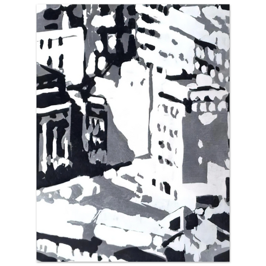 Gerhard Richter - TOWNSCAPE 1969 1  75x100 cm / 30x40inches Fine Art Poster