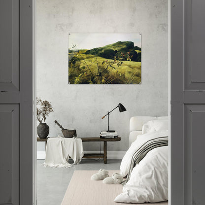 BLACKBERRY PICKER - Andrew Wyeth Acrylic Print - 70x100 cm / 28x40″ inches | Andrew Wyeth Wall Art | Andrew Wyeth Prints