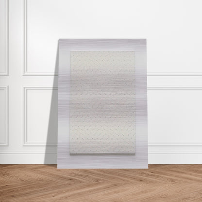 Tous les 5 cm, tous les 6 cm, No. 74075 - 1974 - Francois Morellet Brushed Aluminum Print - 70x100 cm / 28x40 inches | Francois Morellet Aluminum Print | Francois Morellet Prints