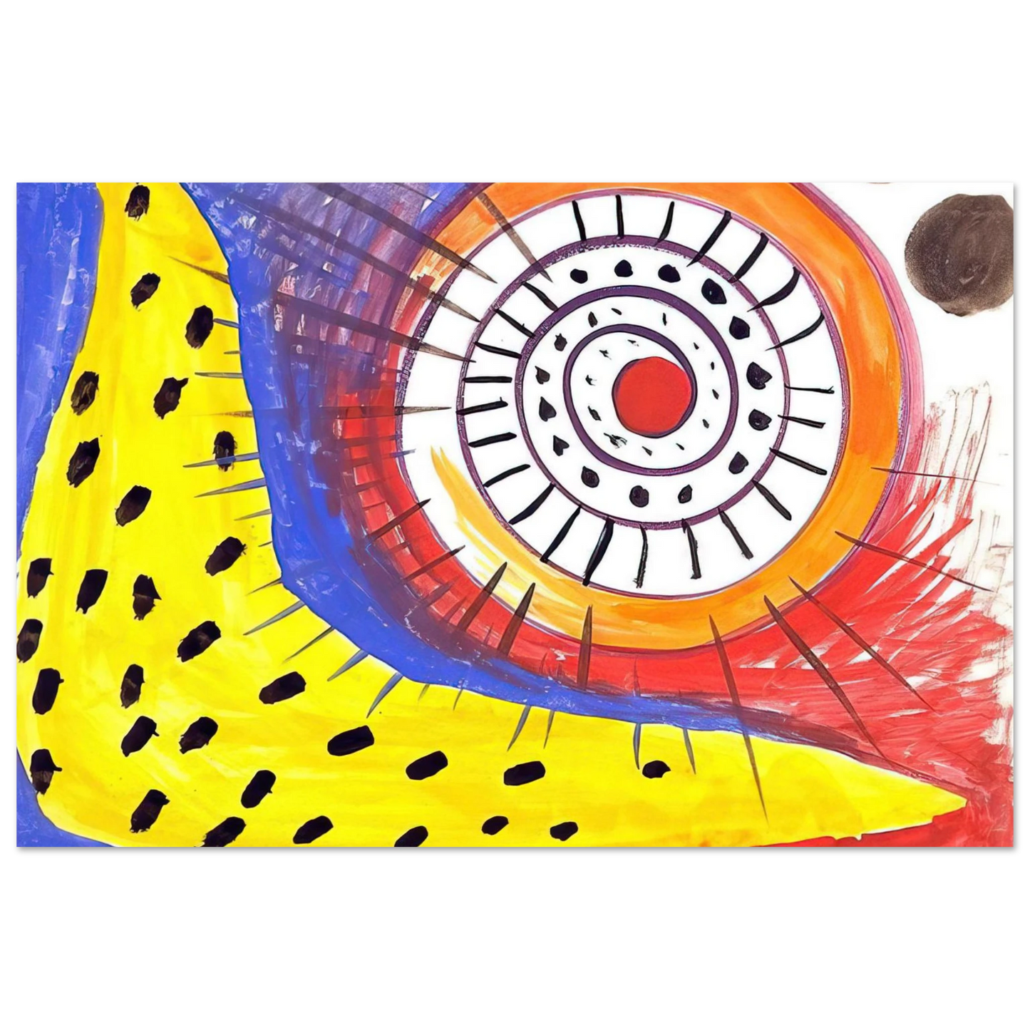 Alexander Calder - SPIRAL COMPOSITION 1970 Fine Art Poster