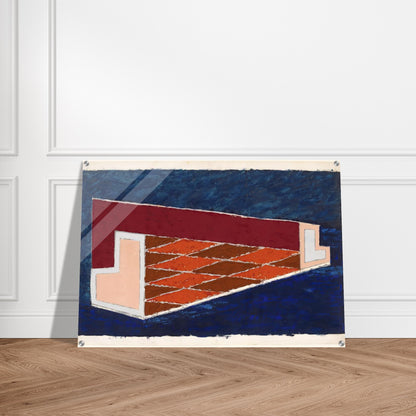ABSTRACT 1940 - Josef Albers Acrylic Print - 70x100 cm / 28x40″ inches