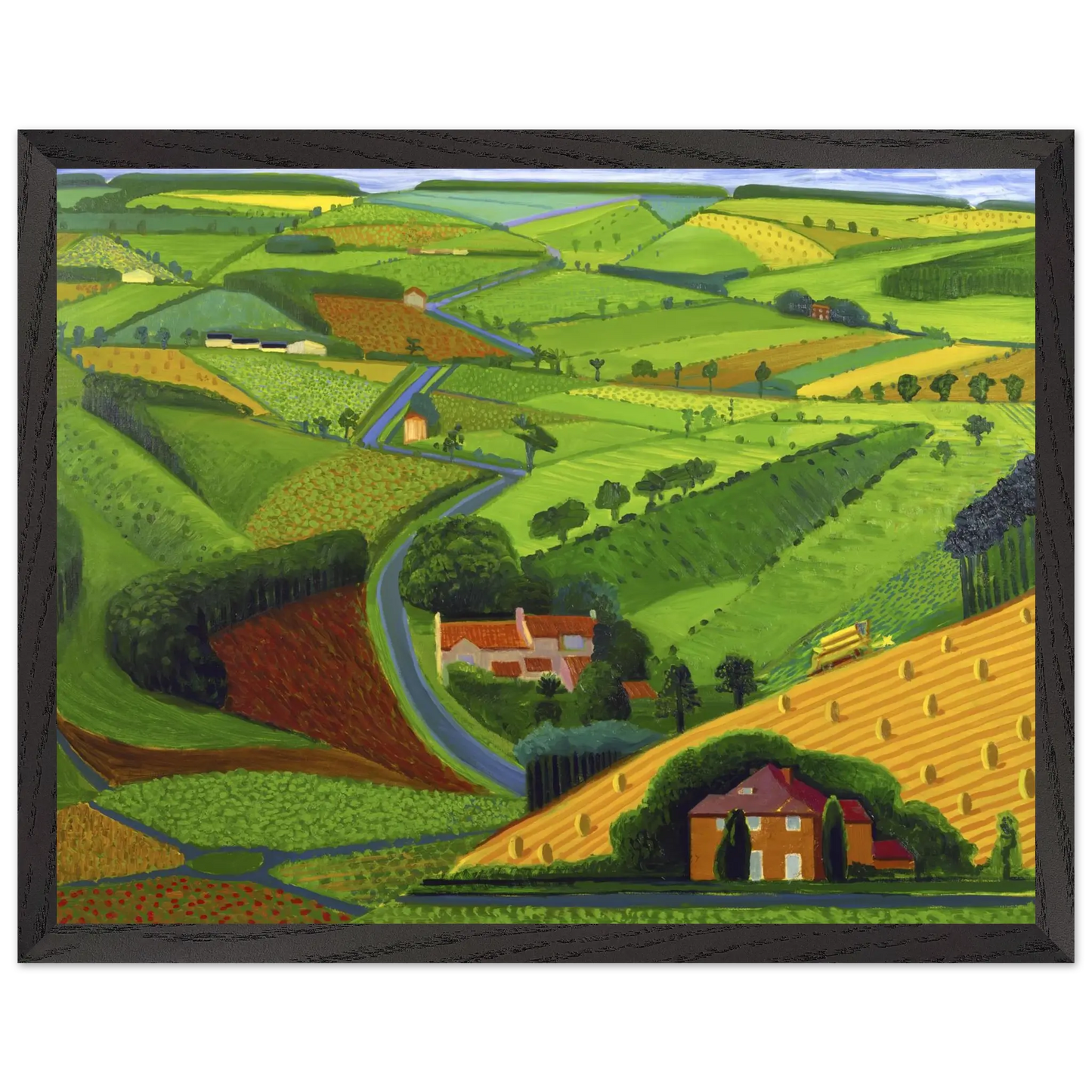 David Hockney - David Hockney Wall art - 40x50 cm / 16x20 Inches - Fine Art Poster - -