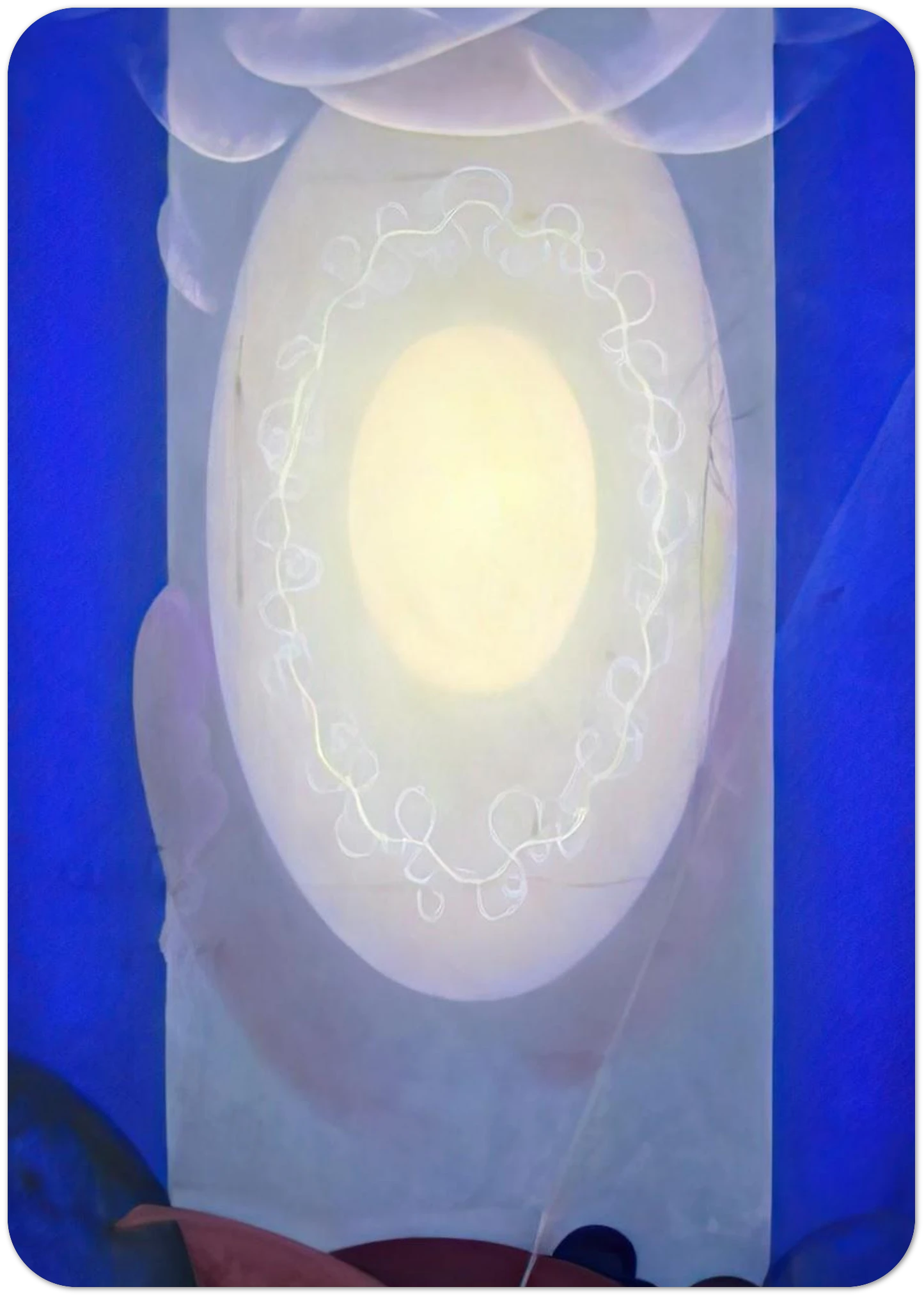 Light Center - 1961 By Agnes Lawrence Pelton Pack of 10 Post Cards | Agnes Lawrence Pelton Post Cards | A6 (10.5 x 14.8 cm) - 4.1 x 5.8 inches