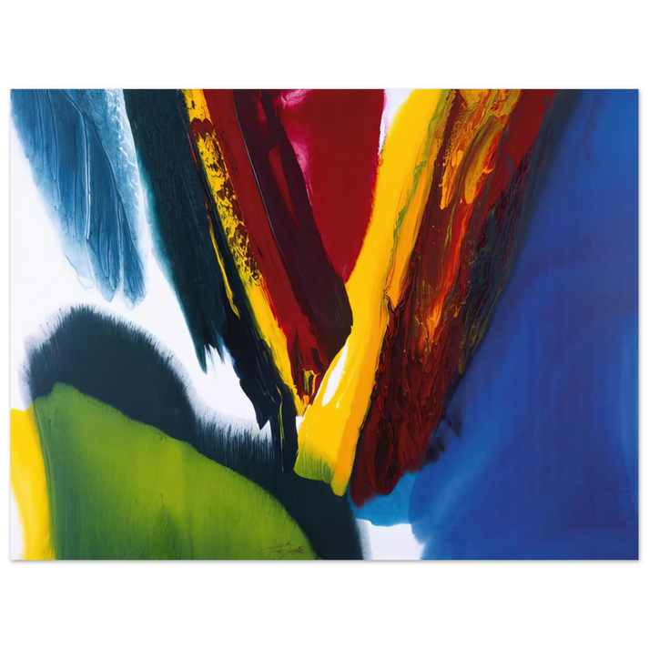 Paul Jenkins - Phenomena Intervening Mantle - 2006  75x100 cm / 30x40inches Fine Art Poster