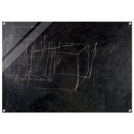 Night Watch - Cy Twombly Acrylic Print - 70x100 cm / 28x40″ inches