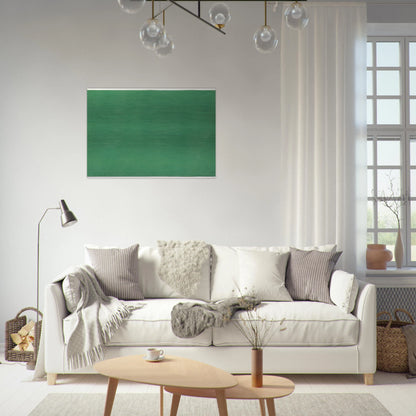Green - Ellsworth Kelly Brushed Aluminum Print - 70x100 cm / 28x40 inches | Ellsworth Kelly Aluminum Print | Ellsworth Kelly Prints