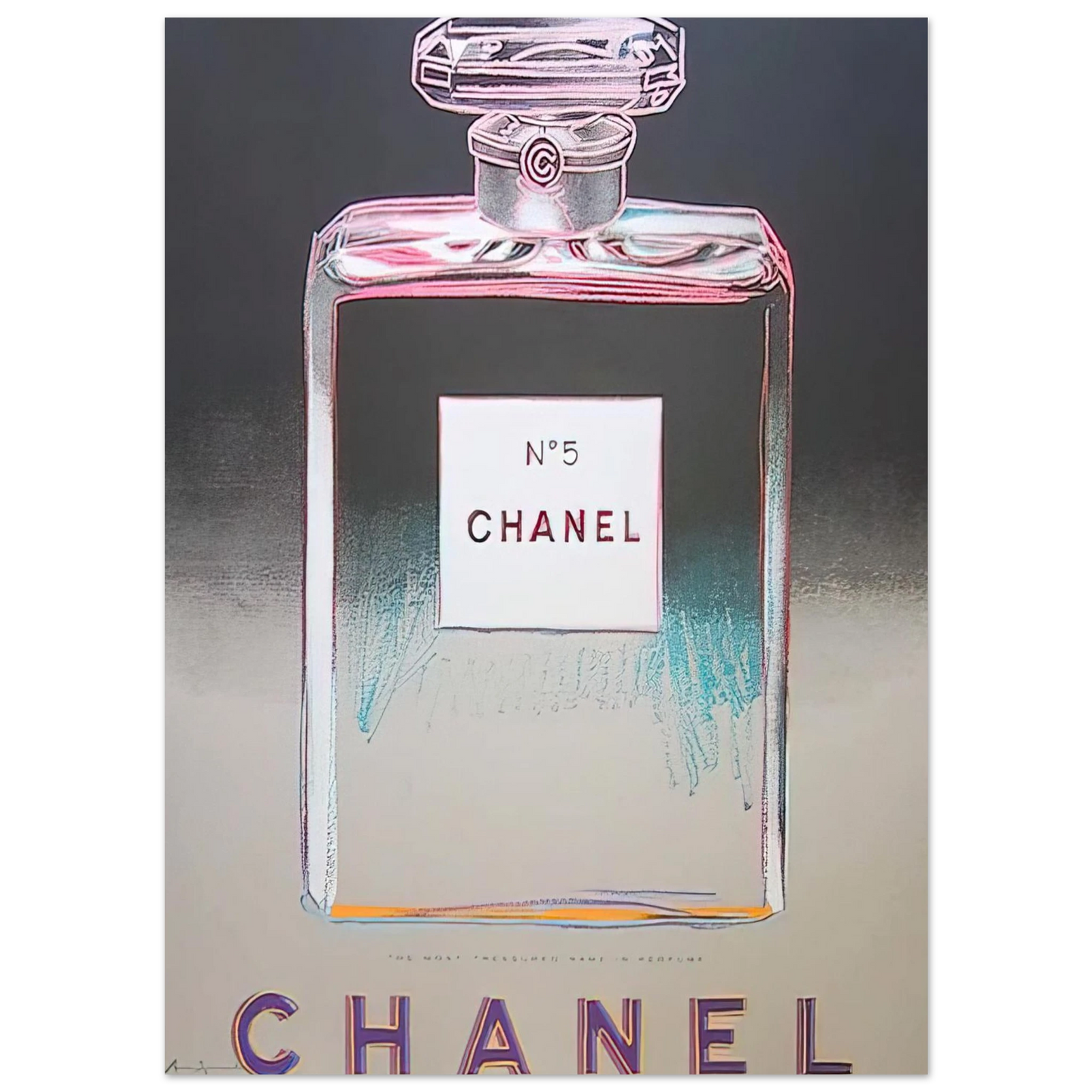 Andy Warhol - Chanel No. 5 Fine Art Poster