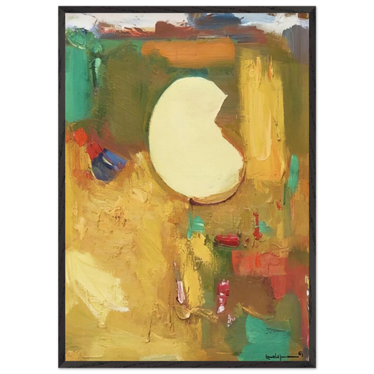 Gloriamundi - Hans Hofmann 70x100 cm / 28x40 inches Framed Art Print – Black Wooden Frame