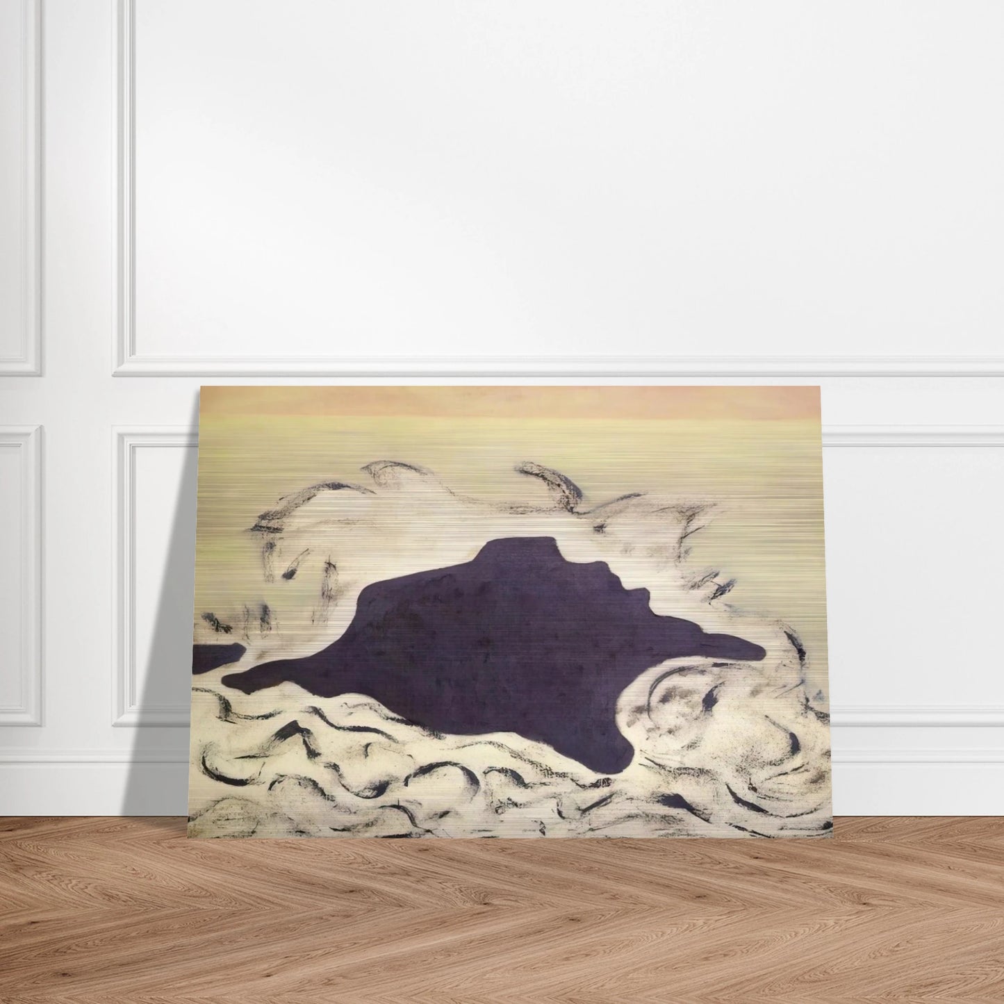 Advancing Sea - 1953 - Milton Avery Brushed Aluminum Print - 70x100 cm / 28x40 inches | Milton Avery Aluminum Print | Milton Avery Prints