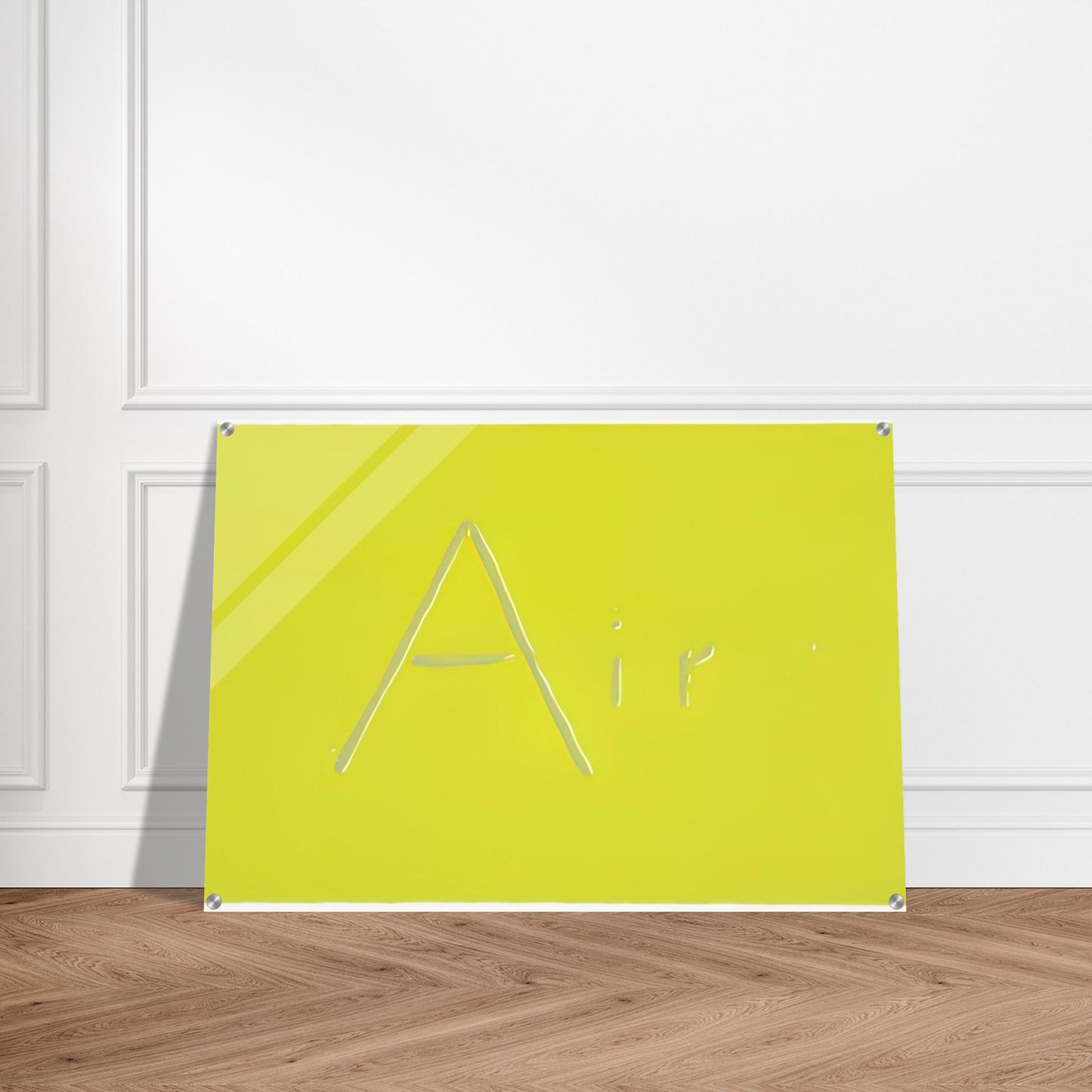 AIR 1969 - Edward Ruscha Acrylic Print - 70x100 cm / 28x40″ inches
