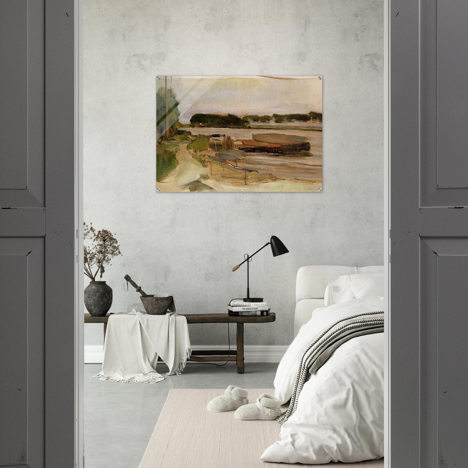 At the Amstel Sun - Piet Mondrian Acrylic Print - 70x100 cm / 28x40″ inches | Piet Mondrian Wall Art | Piet Mondrian Prints