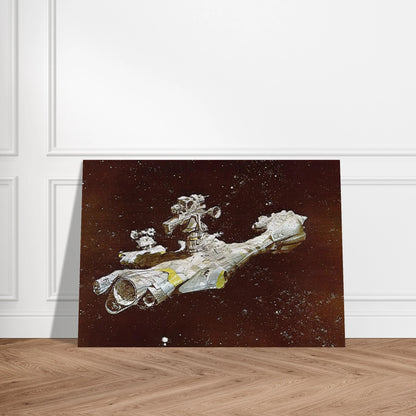 Chris Foss - Chris Foss Brushed Aluminum Print - 70x100 cm / 28x40 inches | Chris Foss Aluminum Print | Chris Foss Prints