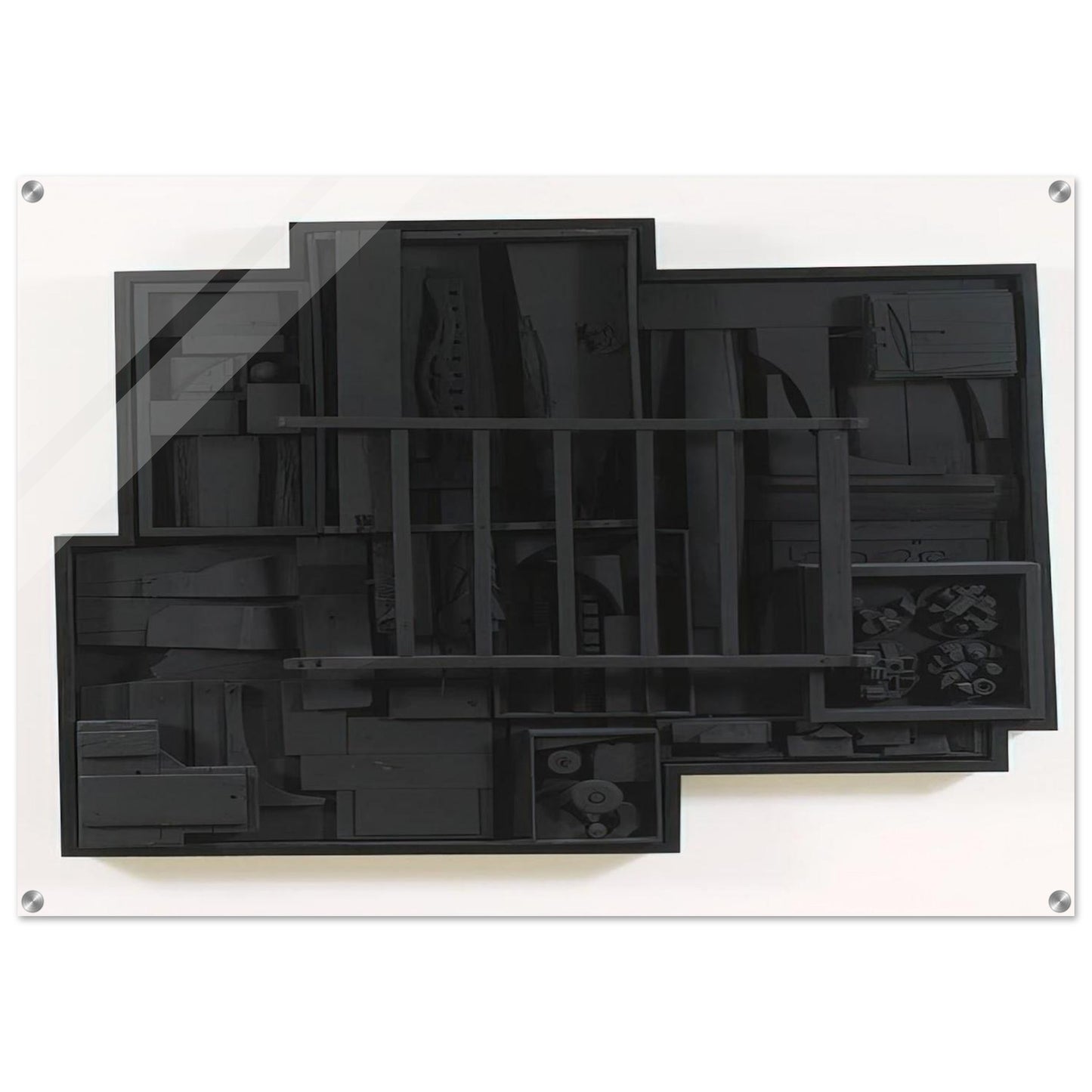 SKY JAG IV 1974 - Louise Nevelson Acrylic Print - 70x100 cm / 28x40″ inches