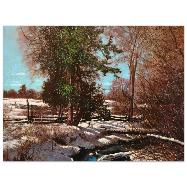 Frank Johnston - Promise of Spring - 1930 Canada  75x100 cm / 30x40inches Fine Art Poster