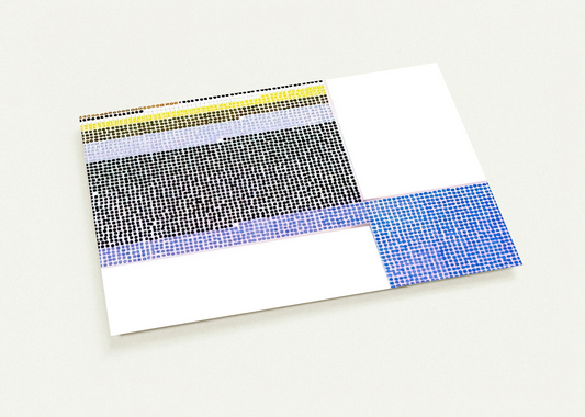 Original Fibonacci - 2001 By Jennifer Bartlett Pack of 10 Post Cards | Jennifer Bartlett Post Cards | A6 (10.5 x 14.8 cm) - 4.1 x 5.8 inches