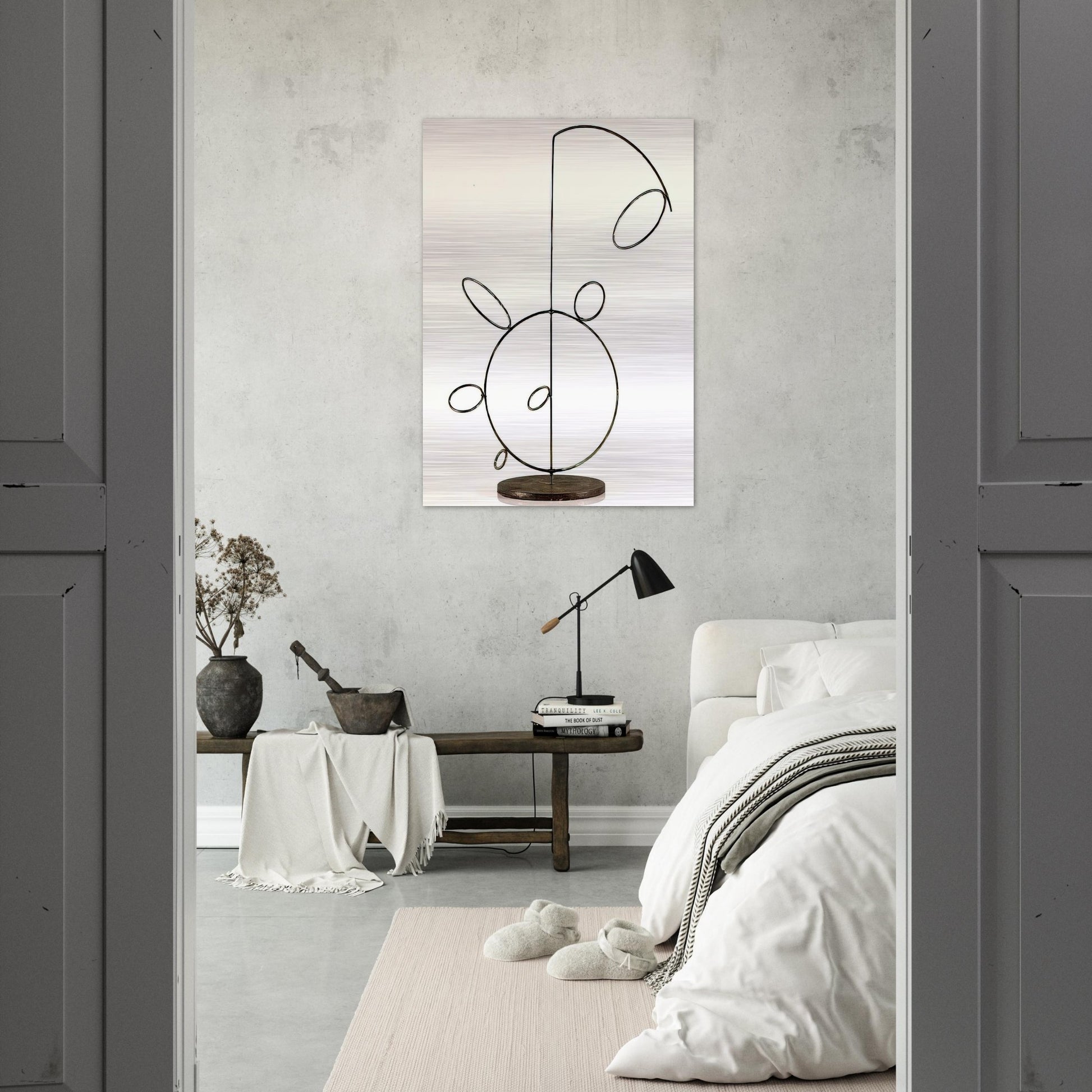 Stabile - 1954 1 - Lolo Soldevilla Brushed Aluminum Print - 70x100 cm / 28x40 inches | Lolo Soldevilla Aluminum Print | Lolo Soldevilla Prints