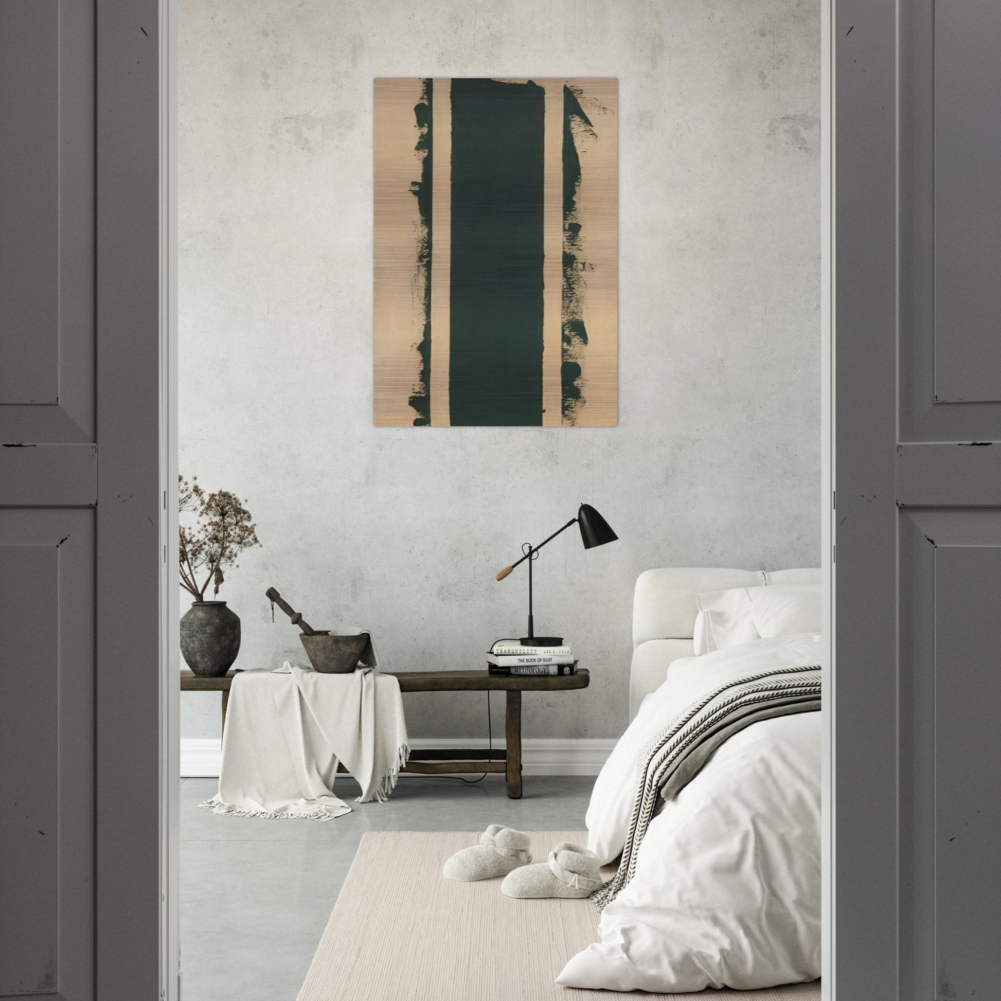 Treble - Barnett Newman Brushed Aluminum Print - 70x100 cm / 28x40 inches | Barnett Newman Aluminum Print | Barnett Newman Prints