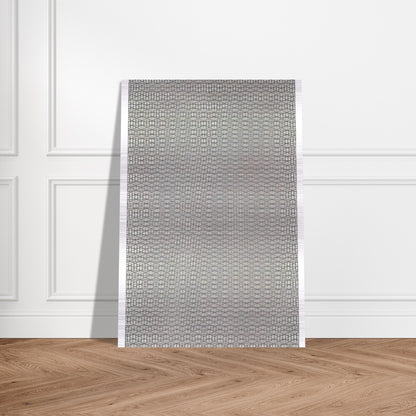 3 grillages superposés 0°, 15°, -15° - 1959 - Francois Morellet Brushed Aluminum Print - 70x100 cm / 28x40 inches | Francois Morellet Aluminum Print | Francois Morellet Prints