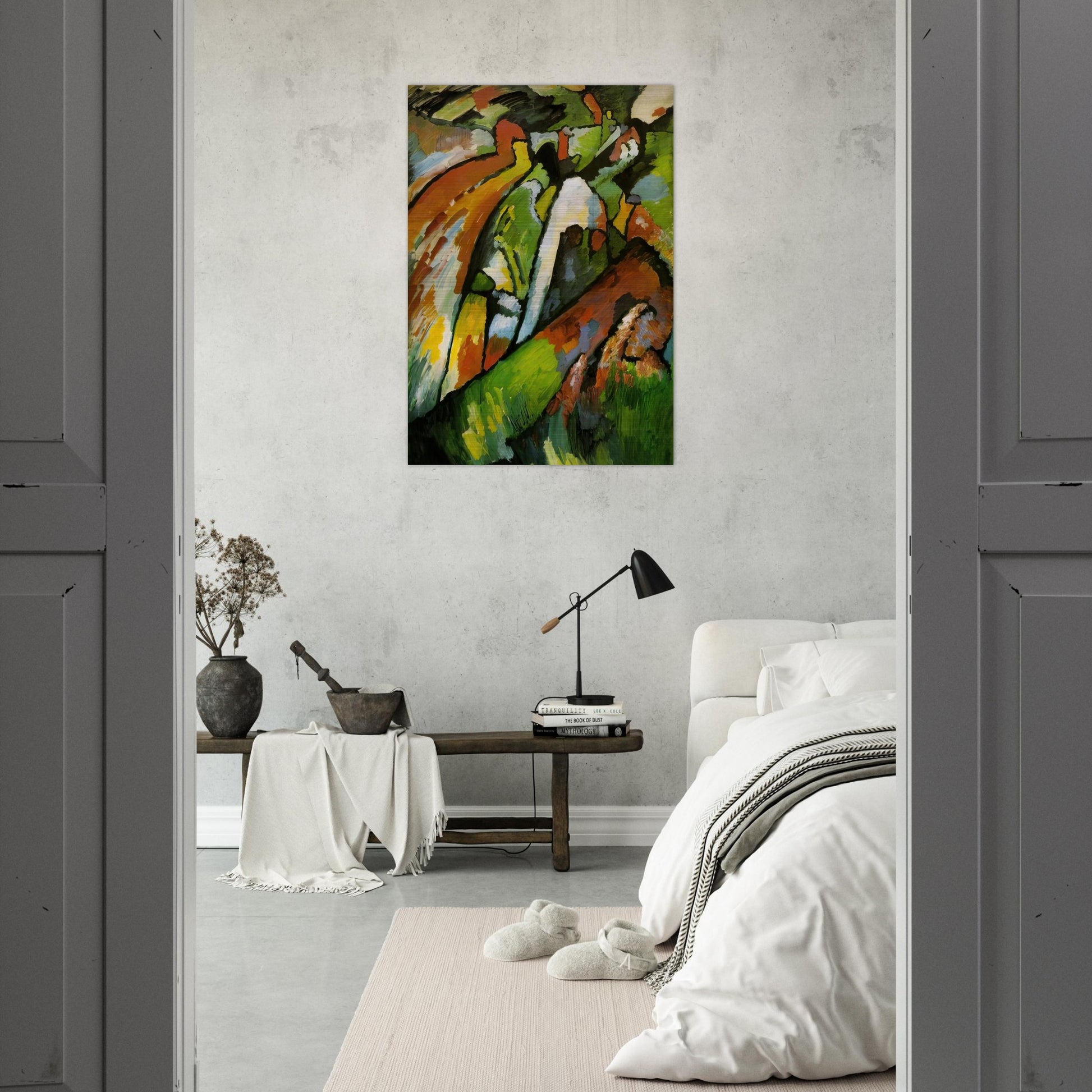 IMPROVISATION 7 1910 - Wassily Kandinsky Brushed Aluminum Print - 70x100 cm / 28x40 inches | Wassily Kandinsky Aluminum Print | Wassily Kandinsky Prints