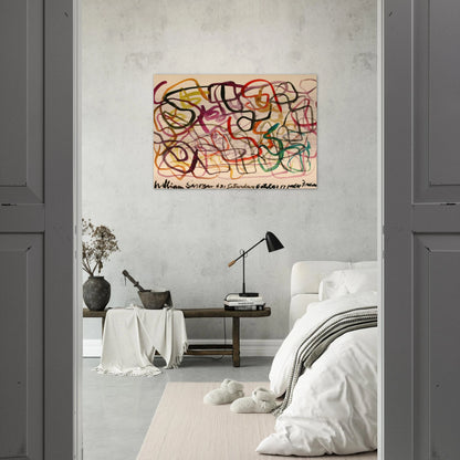 #21 Saturday October 17, 1964 Fresno - 1964 - William Saroyan Brushed Aluminum Print - 70x100 cm / 28x40 inches | William Saroyan Aluminum Print | William Saroyan Prints