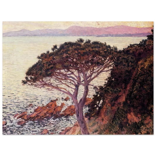 Theo van Rysselberghe - SUNSET 1916  75x100 cm / 30x40inches Fine Art Poster