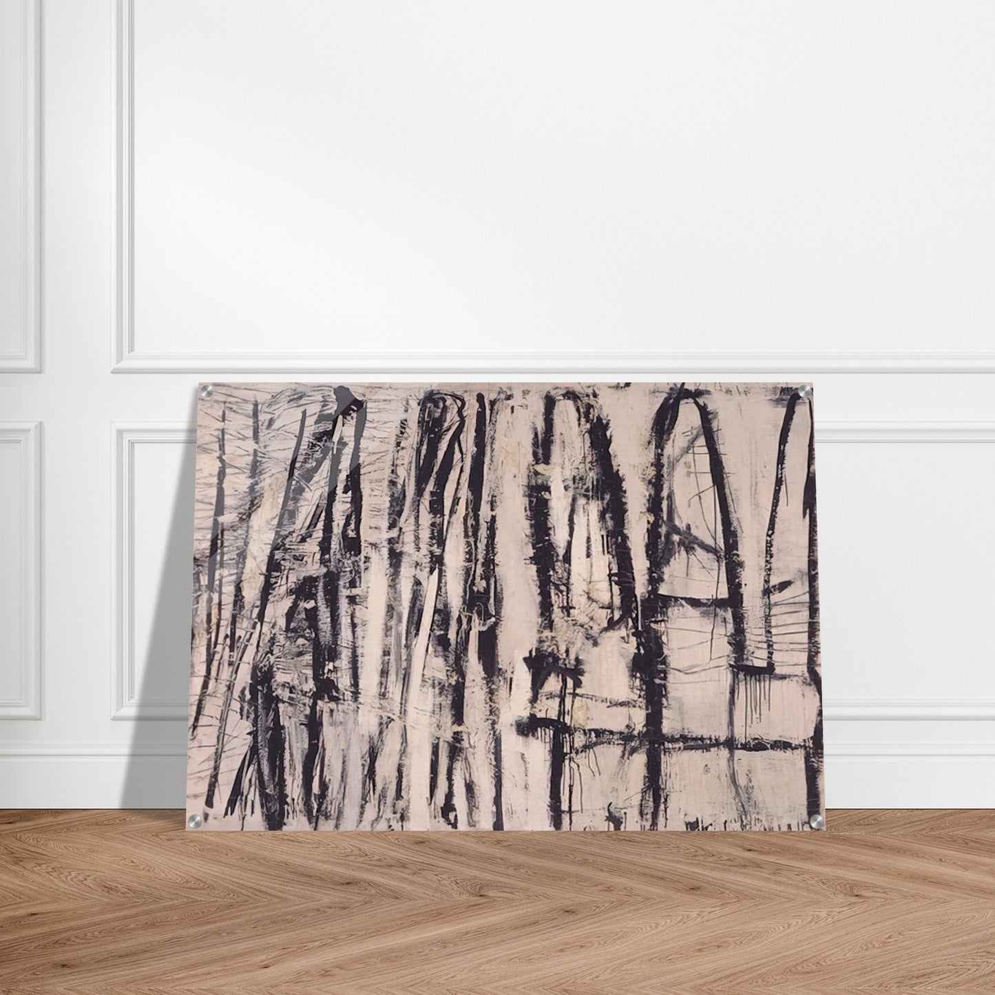 Quarzeat - Cy Twombly Acrylic Print - 70x100 cm / 28x40″ inches