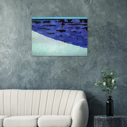 Sea Grasses and Blue Sea - 1958 - Milton Avery Brushed Aluminum Print - 70x100 cm / 28x40 inches | Milton Avery Aluminum Print | Milton Avery Prints
