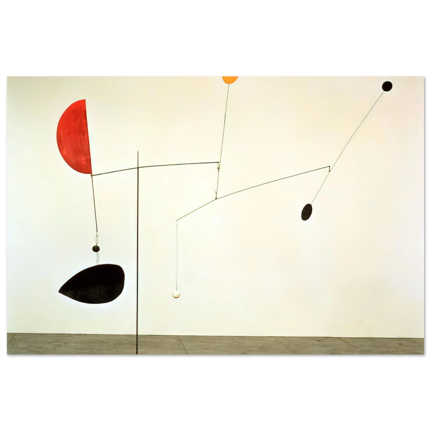 Alexander Calder - STEEL FISH 1934 Fine Art Poster