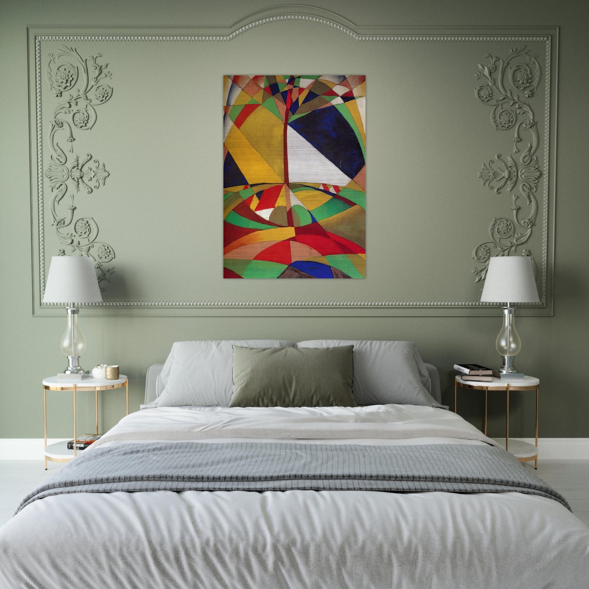 LANDSCAPE 1920 - Rene Magritte Brushed Aluminum Print - 70x100 cm / 28x40 inches | Rene Magritte Aluminum Print | Rene Magritte Prints