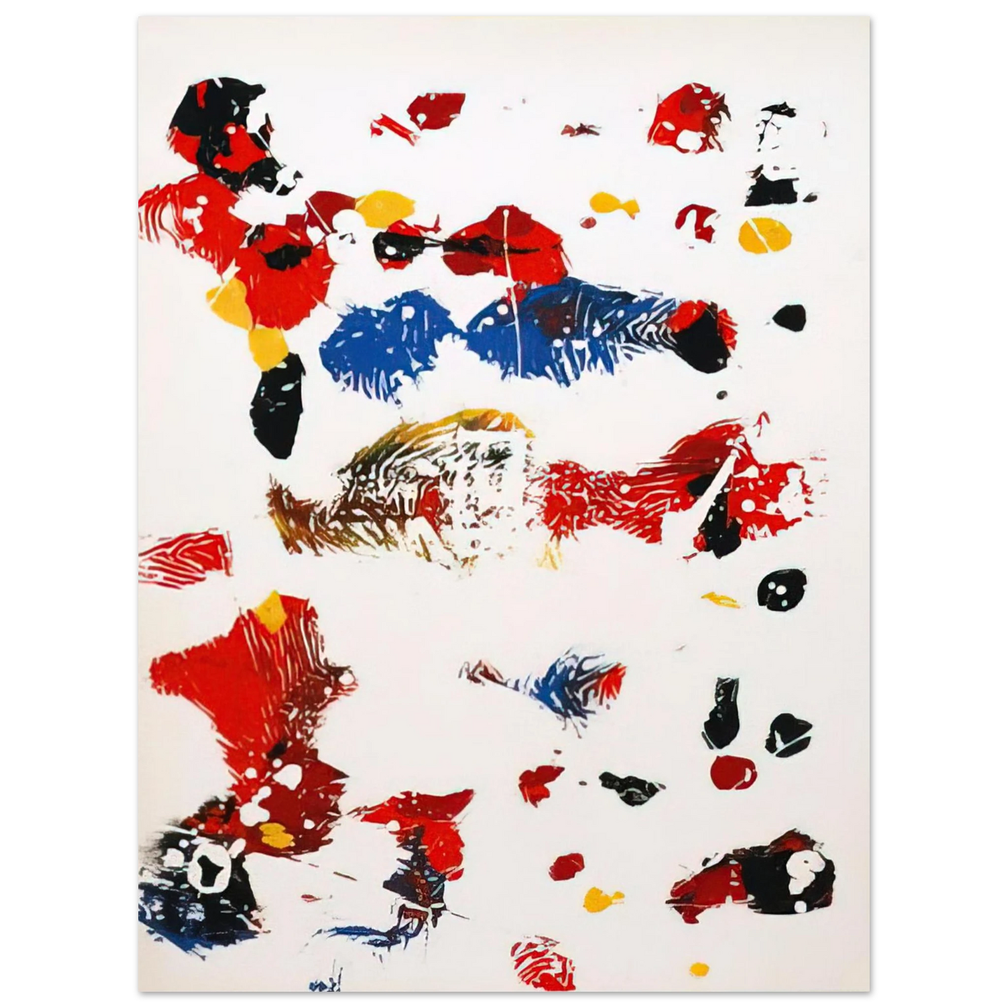 Sam Francis - Untitled  SF27S   75x100 cm / 30x40inches Fine Art Poster