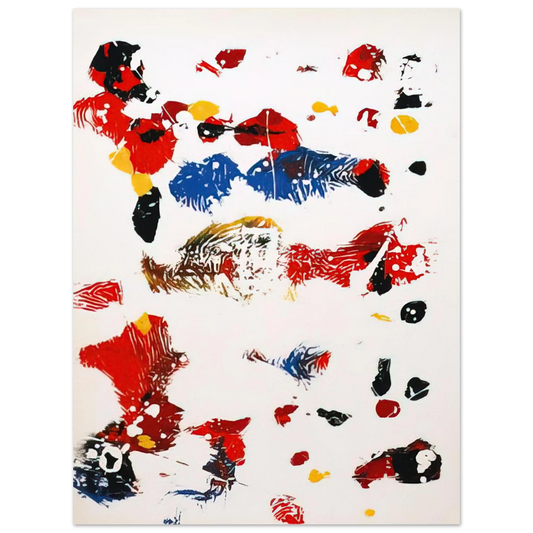 Sam Francis - Untitled  SF27S   75x100 cm / 30x40inches Fine Art Poster