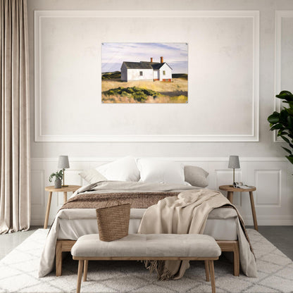 Ryders House - Edward Hopper Acrylic Print - 70x100 cm / 28x40″ inches