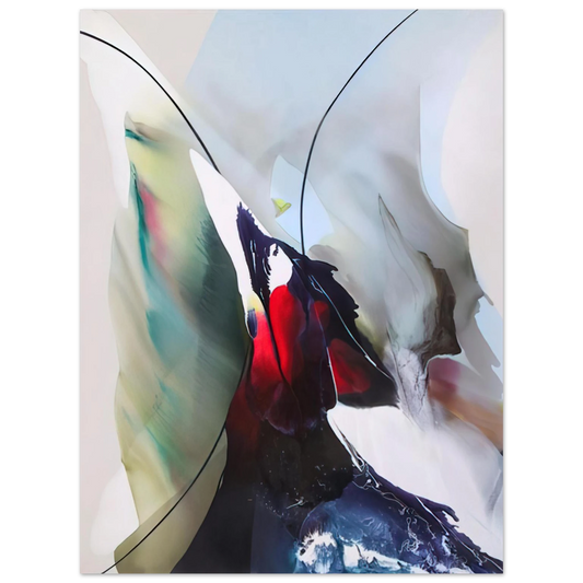 Paul Jenkins - Phenomena Tarot Over - 1970  75x100 cm / 30x40inches Fine Art Poster