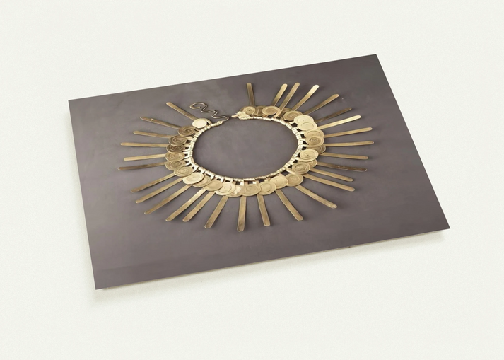 NECKLACE 1937 By Alexander Calder Pack of 10 Post Cards | Alexander Calder Post Cards | A6 (10.5 x 14.8 cm) - 4.1 x 5.8 inches